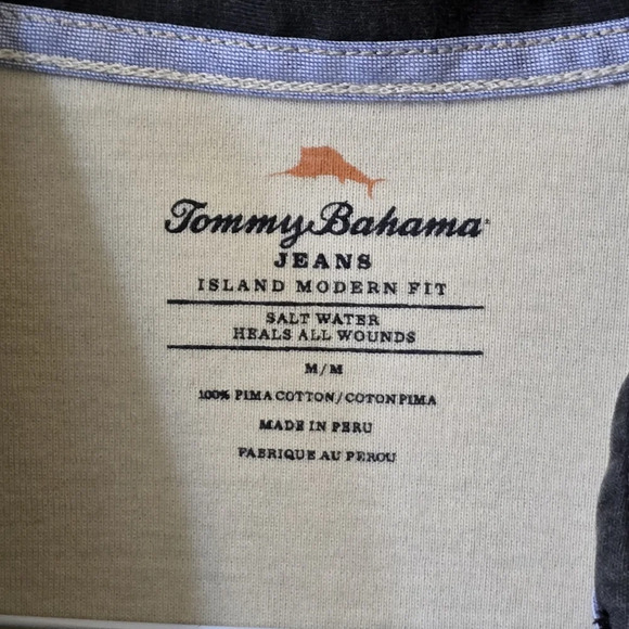 Tommy Bahama Polo Shirt (💯% Pima Cotton) - Picture 2 of 5
